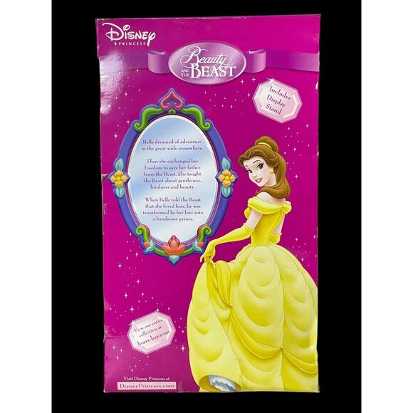 2005 Brass Key Keepsakes Disney Princess Belle Beauty & the Beast Porcelain Doll - Picture 3 of 7